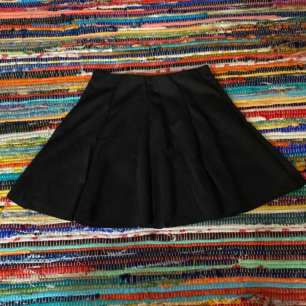 Brandy Melville Black Skater Skirt
